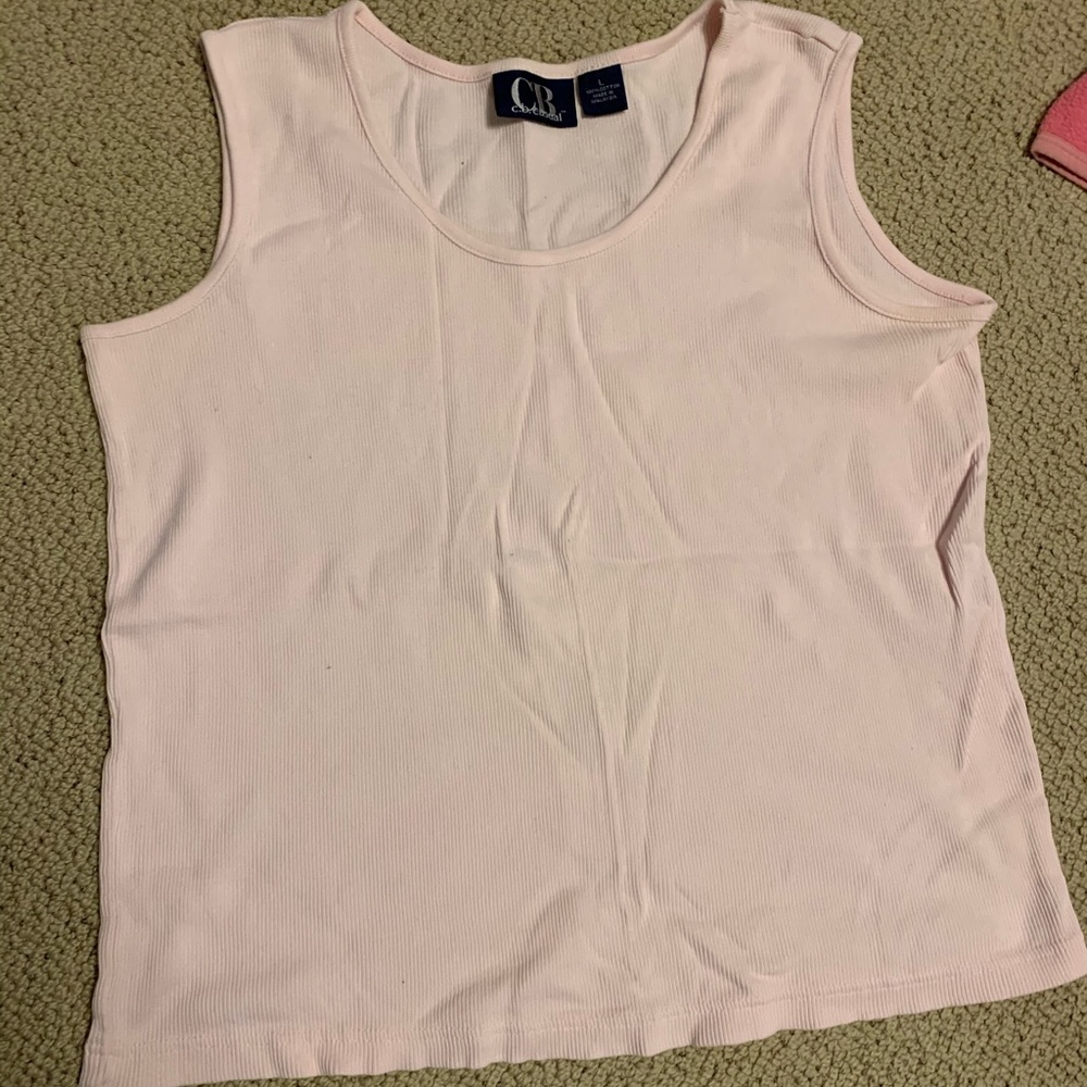 Light Pink Knit Tank top